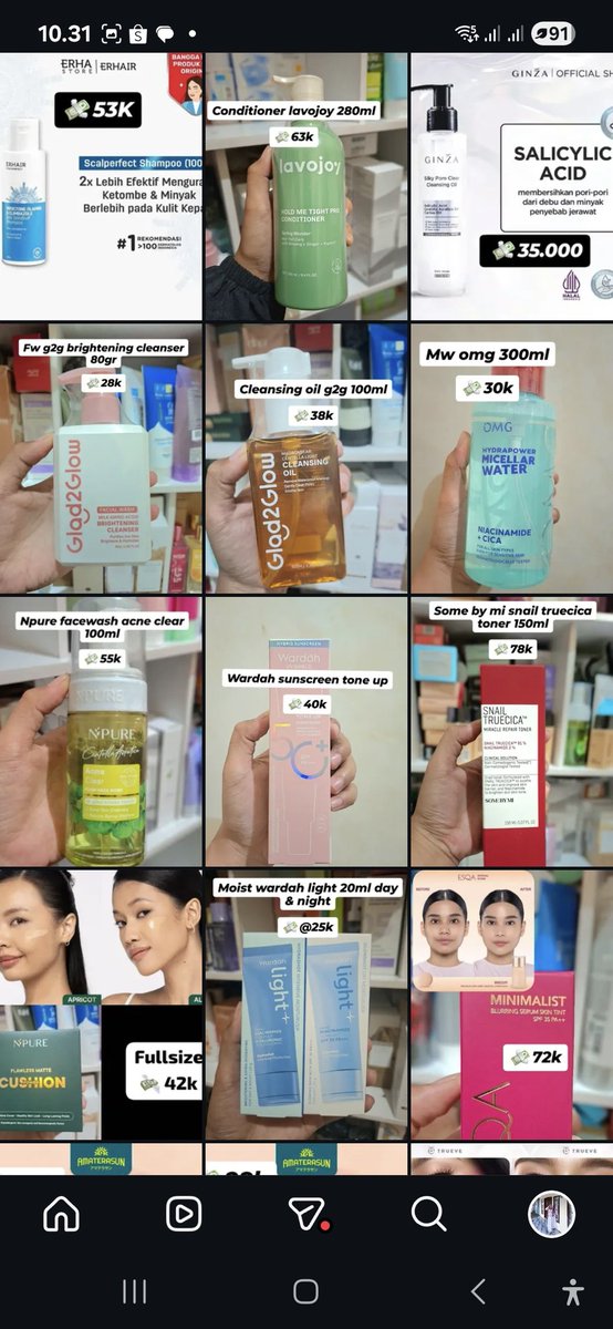 WTS SKINCARE MAKEUP UNDERPRICE (akun lama ke susp) tweet media