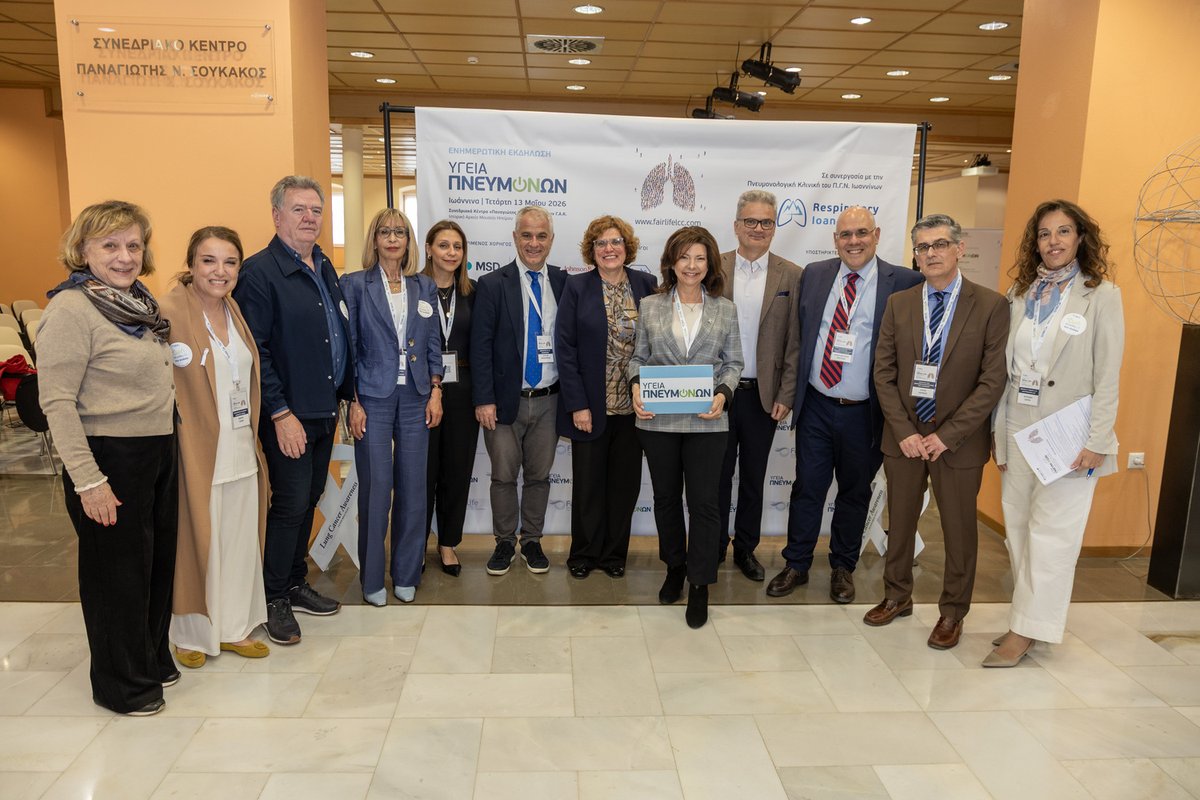 KORINAPATELI's tweet photo. Deeply grateful to all speakers, participants, supporters, sponsors, partners &amp; the 1,160 people who joined our 6th #HealthyLungs” event via livestream and onsite.mTogether, through awareness, prevention and early diagnosis, we continue working to save lives. 💙 #LungCancer https://t.co/lvsUp68ZTY