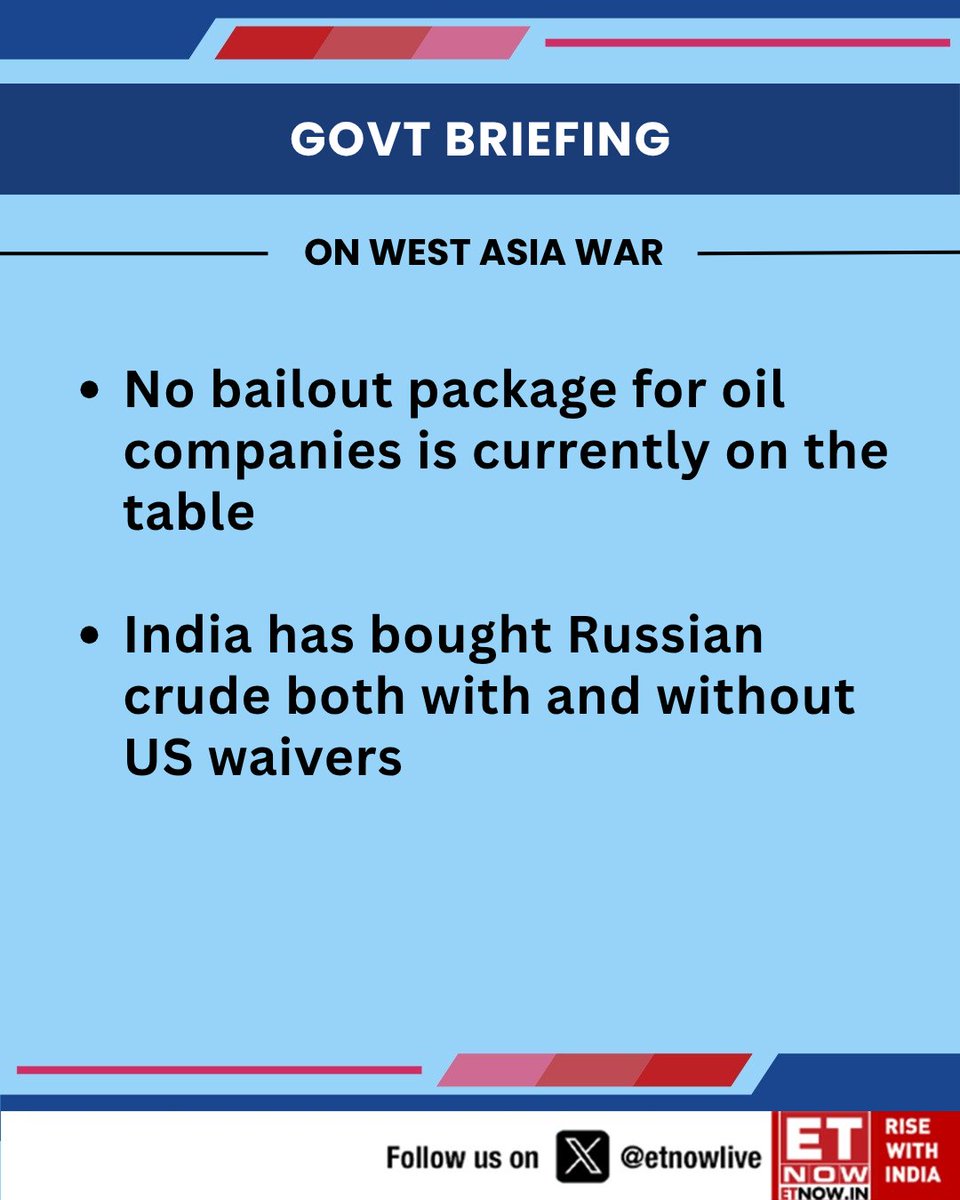 ET NOW tweet media