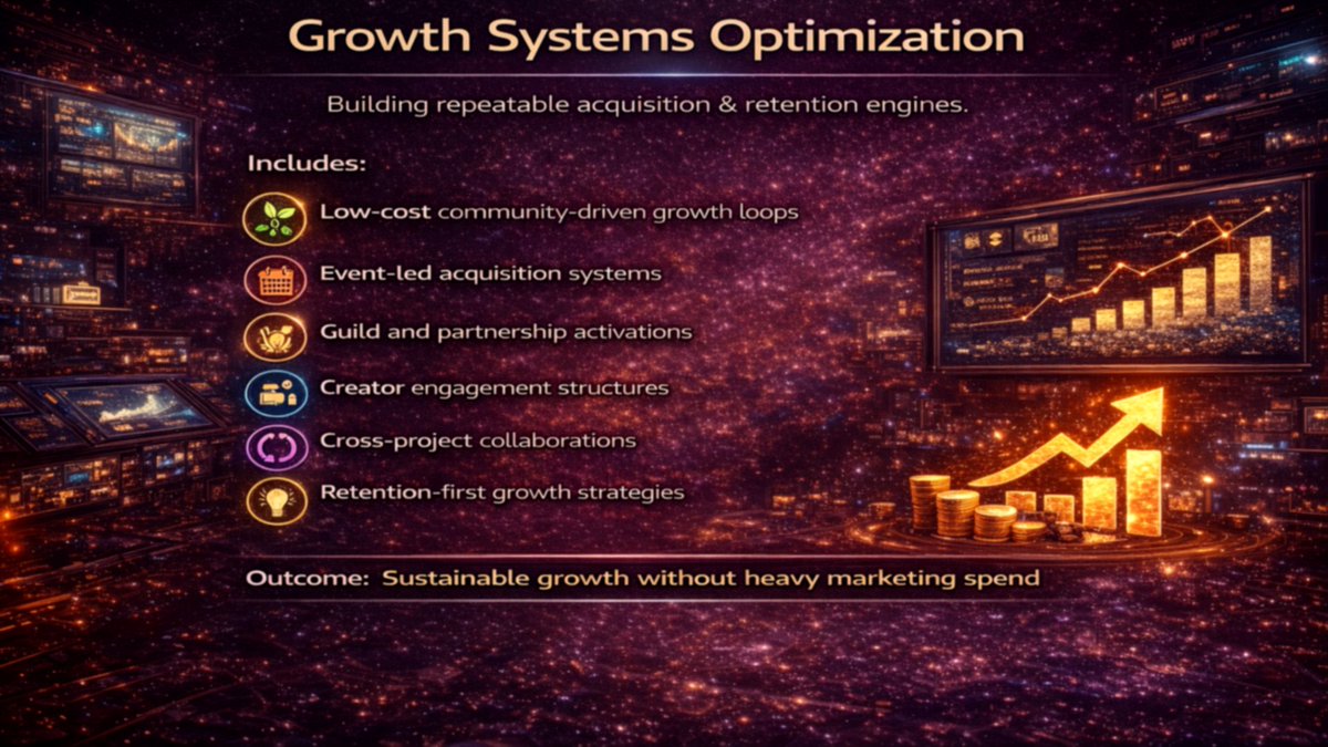 BiffChain's tweet photo. I'm officially open to new opportunities!

I don't just grow communities, I build scalable, cost-efficient engagement and retention systems.

Over the last 8+ years in Web3 gaming, I've worked across guilds, digital economies, LiveOps, creator ecosystems, growth strategy, and product execution.

Built one of the first Web3 gaming guilds in 2020 and helped scale gaming ecosystems through events, incentive design, and activation initiatives.

At Memeland Mayhem, I architected LiveOps and growth systems that increased key ecosystem metrics by 6x+ while reducing operational costs.

Open to part-time, full-time, advisory, or consulting.

DMs are open if you're building something interesting 🤝😎