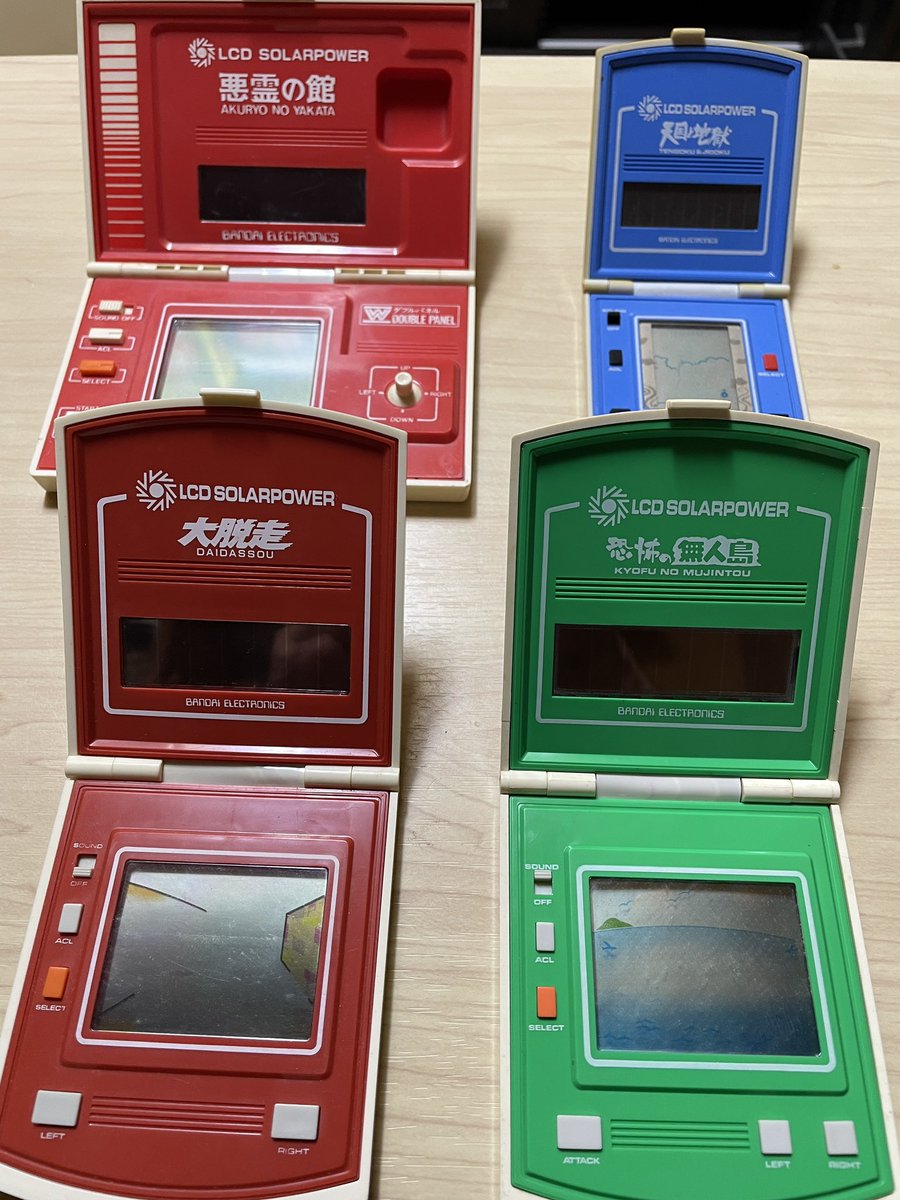 sakura_planet's tweet photo. バンダイシリーズのゲームウォッチ(ではないですが)いかがですか？ https://t.co/U8cZFwaO6R