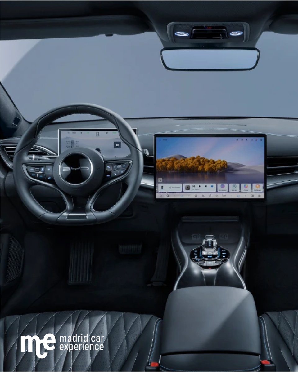 MadridCarExp's tweet photo. ⚡🚗 BYD Seal: la berlina eléctrica que quiere competir en el segmento premium

🔋 +500 km de autonomía aprox.
🔧 Batería Blade de alta seguridad
💡 Tecnología y diseño muy completos

#MadridCarExperience #IFEMAmovilidad https://t.co/FuZiXpyrPD