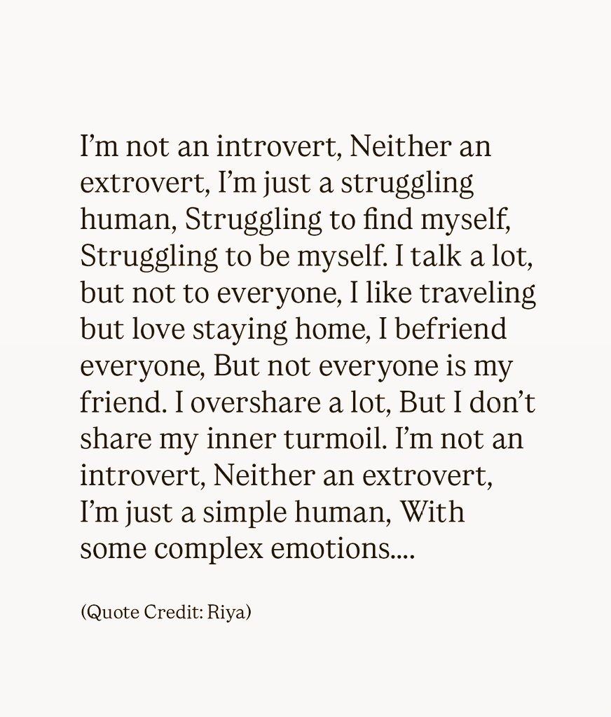 Liminal1988's tweet photo. I'm not an introvert, neither an extrovert,... https://t.co/PkHRsEL6aW