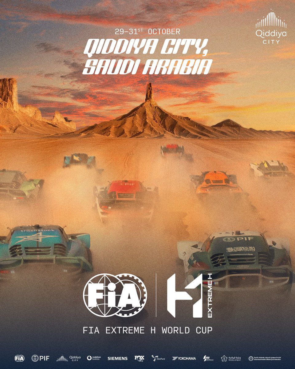 AlKamelSystems's tweet photo. We are proud to support @fiaextremeh since Season 1 powering one of the world’s most technologically advanced championships, driven by hydrogen innovation and built around a reduced carbon footprint.

See you in Qiddiya City in October 2026.

#AlKamelSystems #WeAreAKS #ExtremeH https://t.co/2KIGLVn1K7