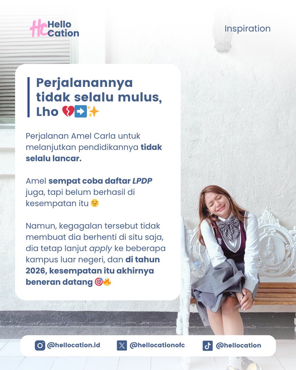 hellocationofc's tweet photo. Follow us on: 
Twitter: @hellocationofc 
Telegram: @HelloCation_official 
Tiktok: @hellocation 
Youtube: hellocation 
Threads: https://t.co/gAjuORAmie 

#HelloCation #KuliahLuarNegeri #UniversityOfMelbourne #AmelCarla #Australia https://t.co/C1iatcSQLN