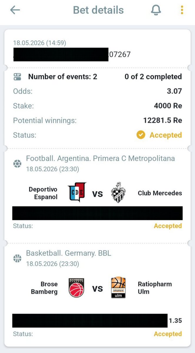 3+ daily football odds tweet media