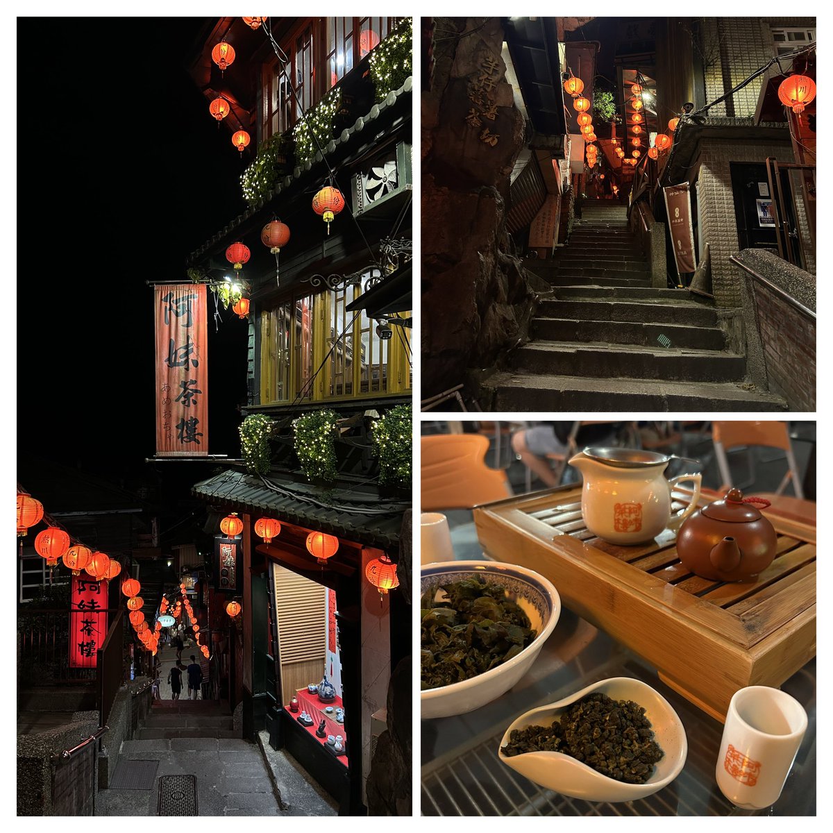 se_hurrah's tweet photo. 4度目の九份
前回、流石にもう見る所も
無いかなぁと思ったけど
今回宿泊してみることに
すると知らなかった九份が沢山
外れに眺めの良い展望台が
あったり
ほぼ人が居ない豎崎路
ちょっと来ただけで分かったつもりになってた事に気付く

帰りの時間も気にせず
阿妹茶酒館でゆっくり
お茶を頂きました https://t.co/qzivV3ZAn0