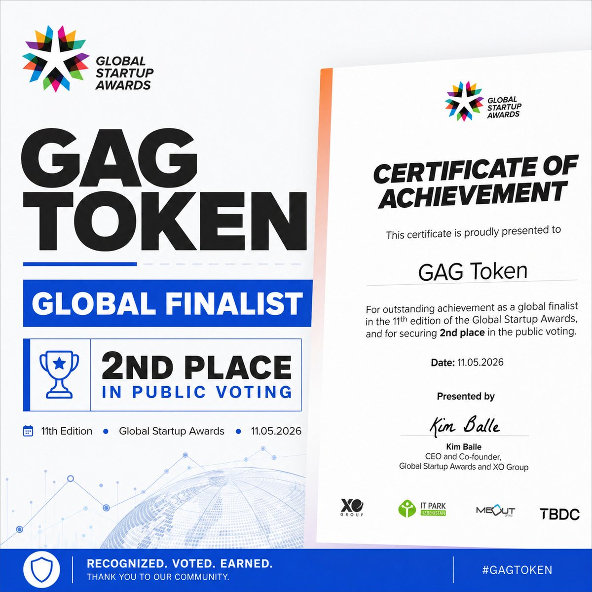 GAG Token tweet media