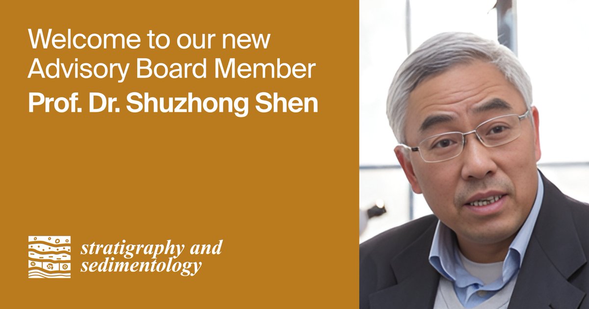 StratSed_MDPI's tweet photo. ⭐ We are pleased to introduce Prof. Dr. Shuzhong Shen as an Advisory Board Member of Stratigraphy and Sedimentology!

Prof. Dr. Shen has made remarkable contributions to international #stratigraphic research and #geological correlation. https://t.co/0F37ep8rWS