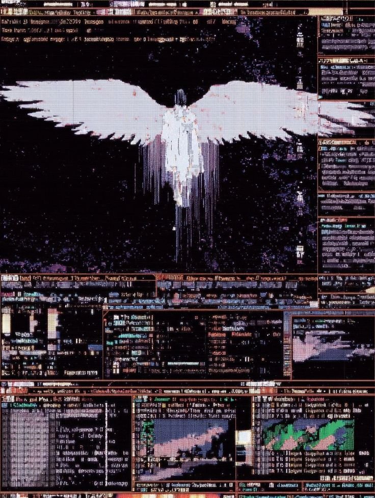 FRIENDnocratic's tweet photo. Cyberia has transistorised god's logos and the teleological stack dissolves. https://t.co/GHCksoLq04