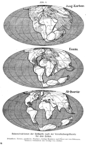 Geology_History's tweet photo. May 18, 1920, during a meeting of the German Geographical Society in  Leipzig, meteorologist and geophysicist Alfred Wegener presents his  theory that continents move over time, providing also a map showing the  former position of the continents
... https://t.co/OgqhDd3M5l