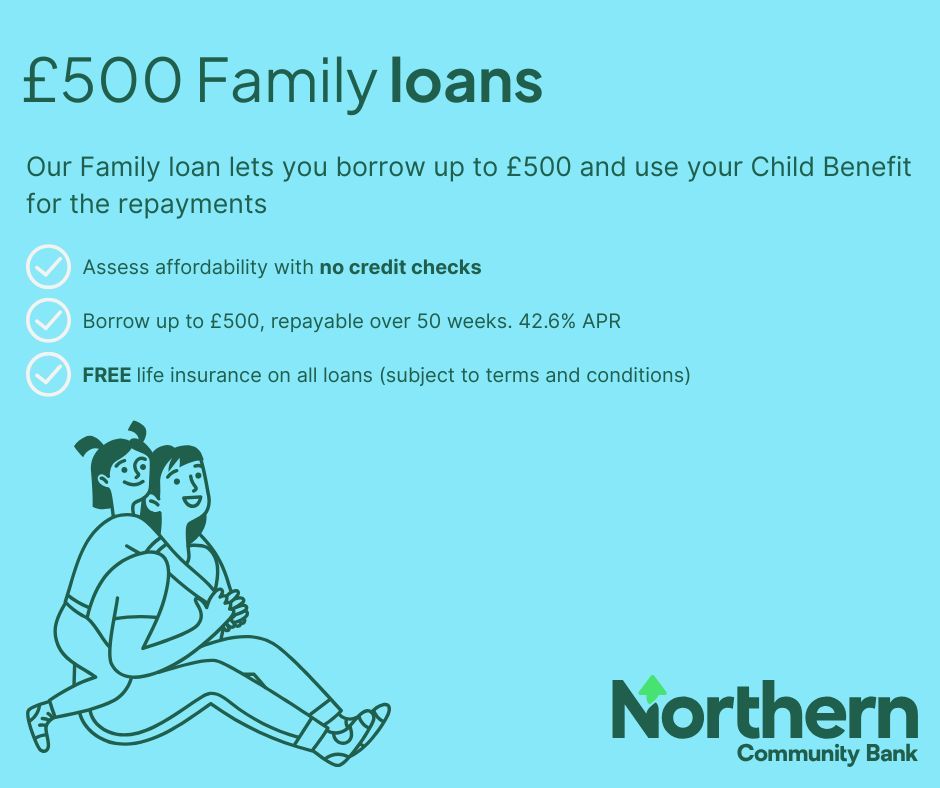 NorthernCb's tweet photo. Need a little help managing family expenses? Our Family Loan lets you borrow up to £500, with repayments tailored around your Child Benefit. It’s designed to be simple, affordable, and easy to manage.

See how it works: https://t.co/1AgxPdQkoE https://t.co/SPQRuYnDZU