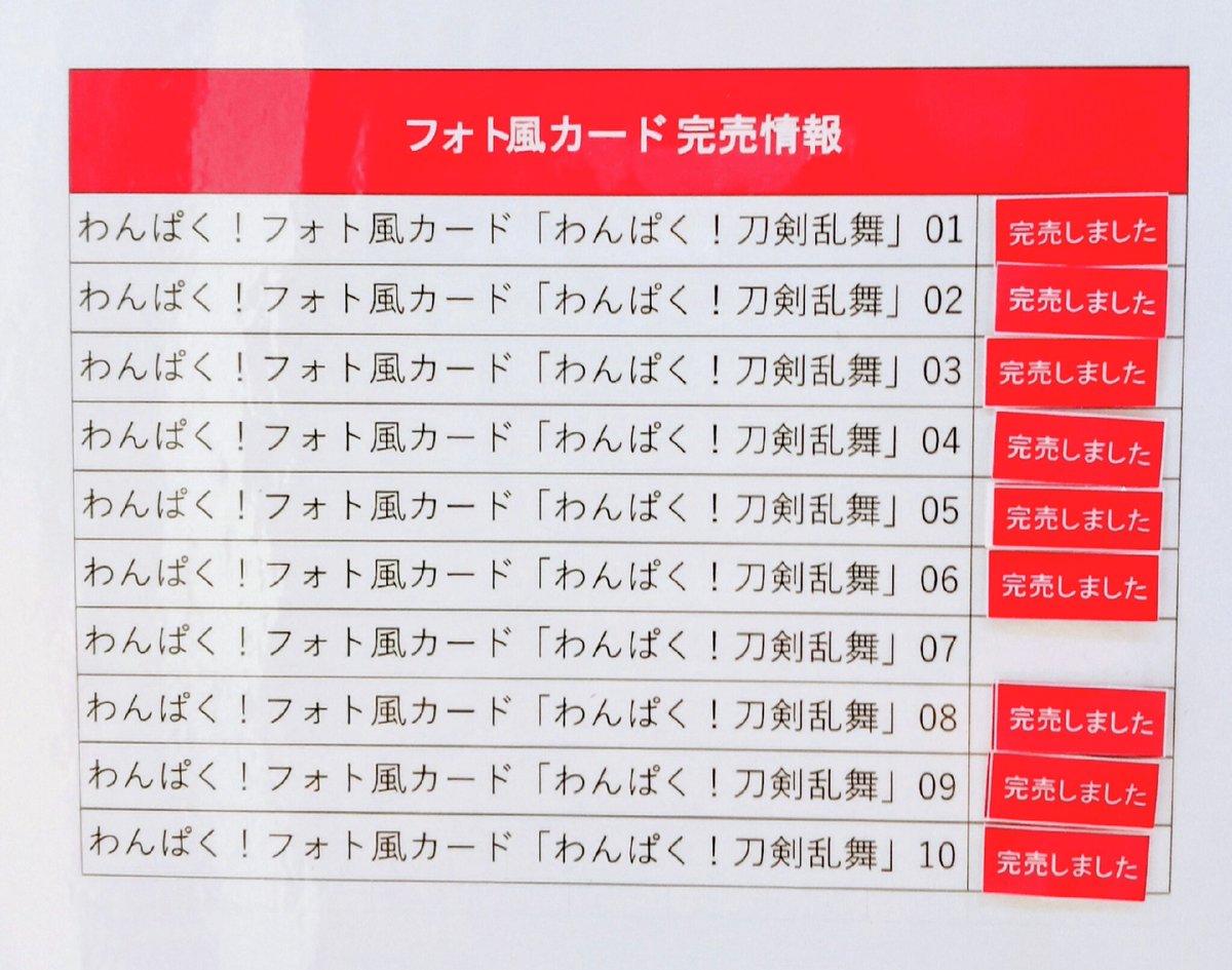 関西 マルイ アニメイベント tweet media
