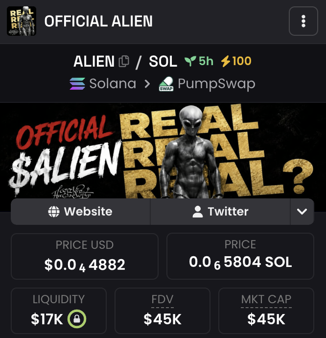 solgummies's tweet photo. $TRUMP in 2025
$ALIEN in 2026
 
The PvE runner is here.

CA: CjUoUjyKYpLM3aRWyH6VVFZcwANNPZwHNRfctjm7pump https://t.co/sICNW5uJlu