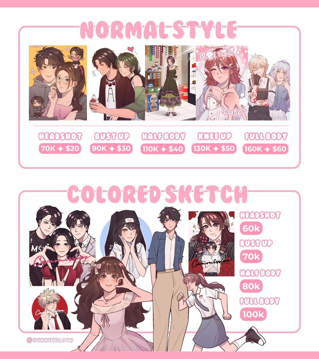 Sloo | Comm Open ✦ VGEN tweet media