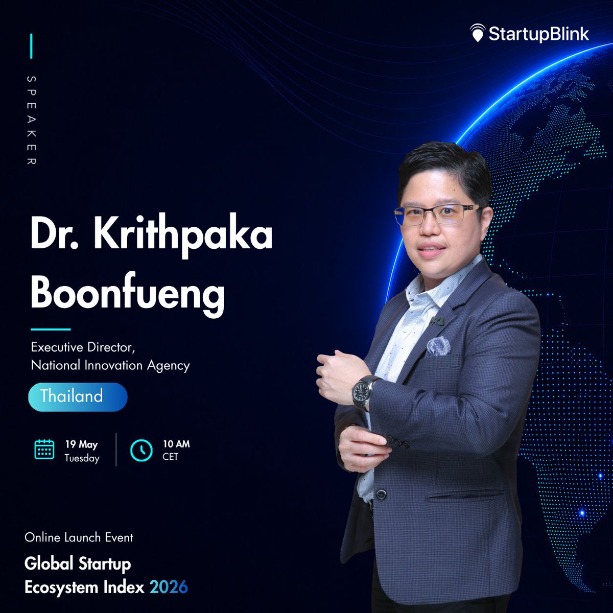 StartupBlink's tweet photo. Meet some of the startup ecosystem developers pitching at the Global Startup Ecosystem Index 2026 Launch!

Join us at 10:00 AM CET and 3:00 PM CET to discover ecosystems from around the world and hear the latest insights from the GSEI 2026.

Register https://t.co/dKlsdORm0m https://t.co/ryoYoot7FO