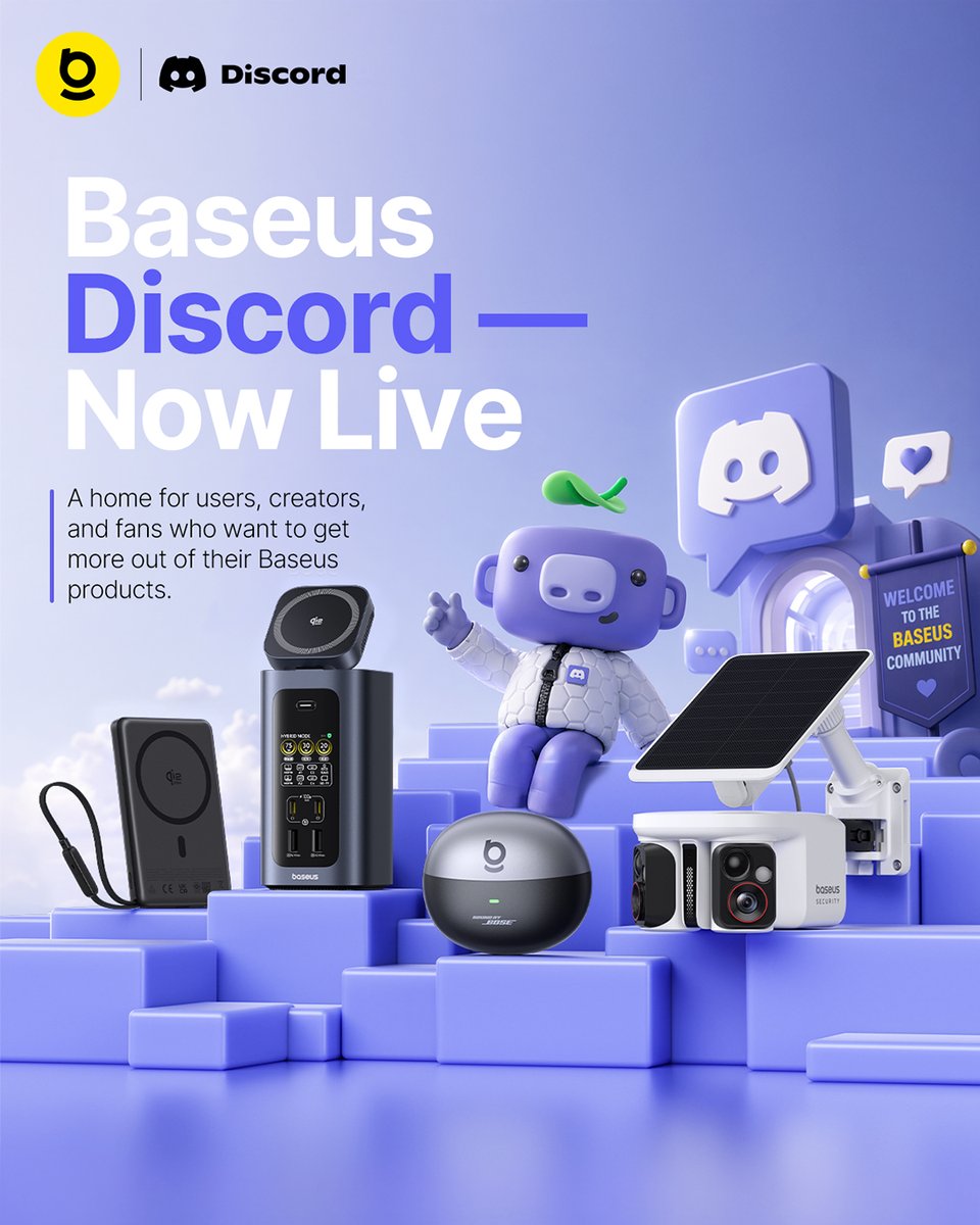 Baseus Global tweet media