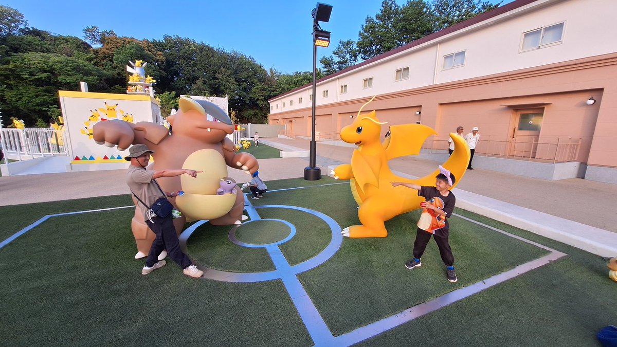 inkyota's tweet photo. 息子と、バトルして来た(笑)
#ポケパークカントー https://t.co/kXZDH3JAjA