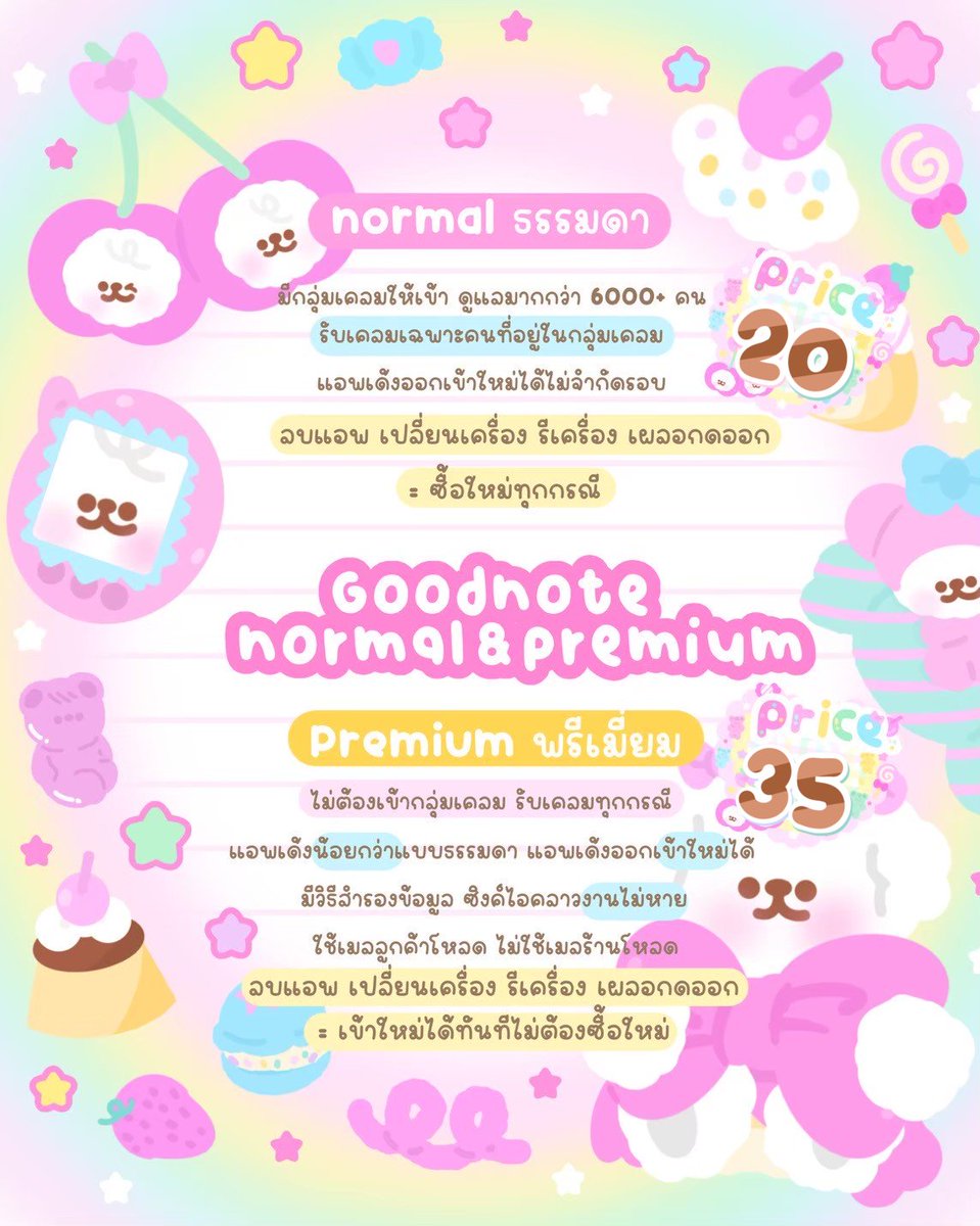 หาร goodnote | app premium ⛱️ ⊹˚ tweet media