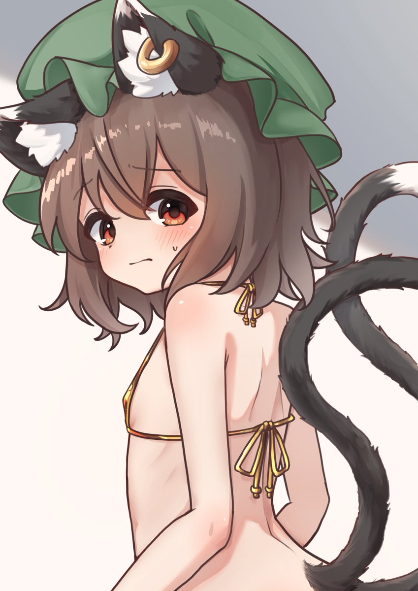 金ビキニ橙ちゃん✨ 