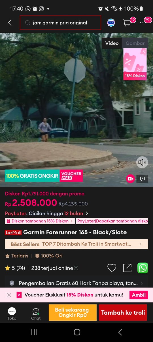 lessbluelight's tweet photo. Fix sih ini racun! 😭
LazTech Diskon Setengah Harga bikin wishlist auto jadi keranjang
screenshot product udah, tinggal checkout aja!
https://t.co/wX3IZlRIr1 https://t.co/970wnYFRNH