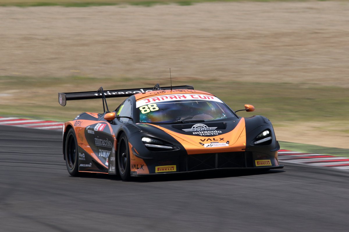 ns01gr4's tweet photo. No.88 miracolo TOKYO McLaren 720S GT3
【Drivers】Tadao Uematsu / Kenta Yamashita
【Date】2026.05.17 2026 GT Challenge Asia-Japan Cup Round1&amp;2

レース1・2ともに3位表彰台、おめでとうございます！ https://t.co/LuezXlKMyj