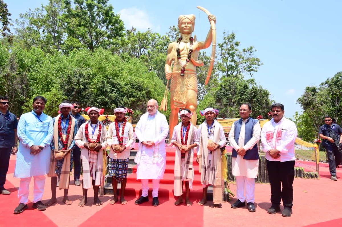mitulKithari51's tweet photo. #BastarWelcomesAmitshah https://t.co/vQQfeZim2e