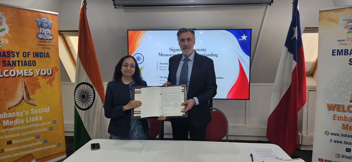 Embajada de Chile en India tweet media