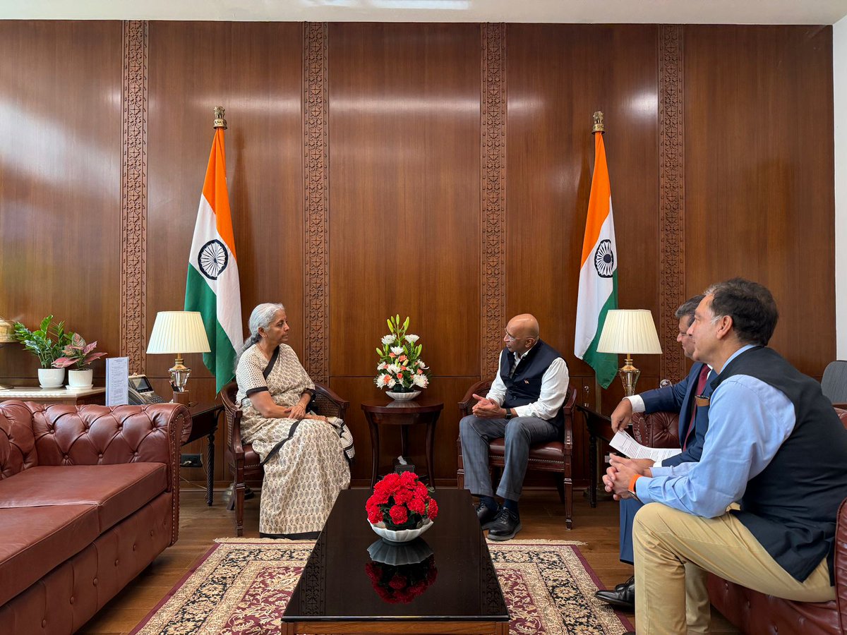 Nirmala Sitharaman Office tweet media