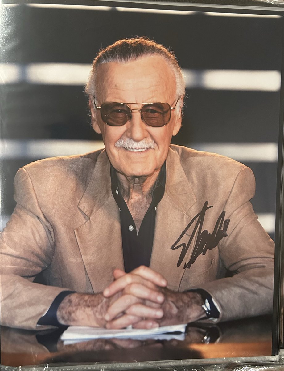 すべての始祖、スタン・リーのサイン✍️ コミコンに精通してる人なら