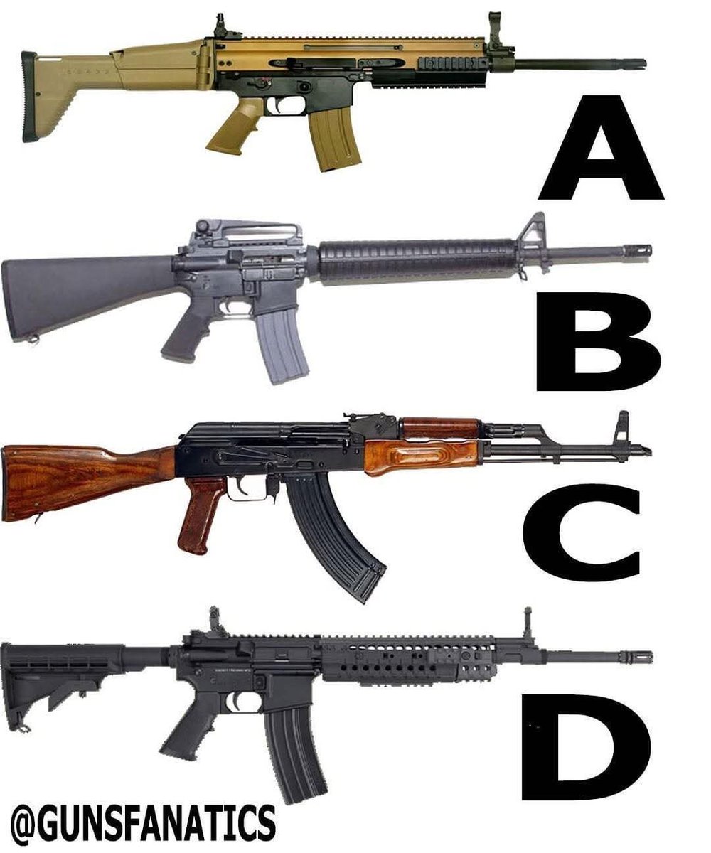 Pick your favorite rifle