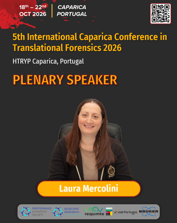 ProteomassS's tweet photo. We are pleased to announce Dr. @Laura_Mercolini as a Plenary Speaker at #Forensics2026. An internationally recognized expert in pharmaco-toxicological analysis, therapeutic drug monitoring, and microsampling technologies, Dr. Mercolini brings pioneering contributions to precision medicine and analytical toxicology. 
We look forward to her inspiring scientific insights.
#bioscoperesearchgroup @laqv_requimte