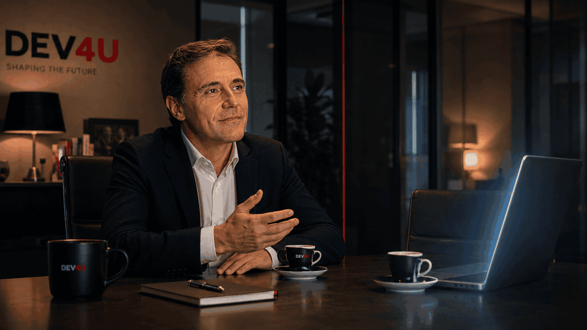 DEV4U_Srls's tweet photo. Possiamo offrire un caffè a un'intelligenza artificiale? Forse no, ma possiamo chiederle del futuro delle nostre aziende. Maurizio Patitucci intervista ChatGPT.

https://t.co/ordYY96kjT

#IntelligenzaArtificiale #PMI #Innovazione #ChatGPT #DigitalTransformation #DEV4U https://t.co/LfPBKXGhgx