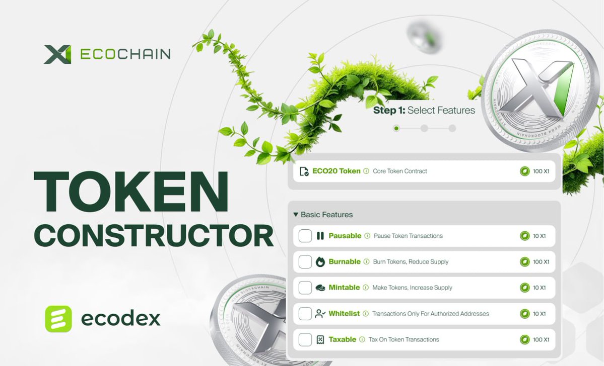 X1 EcoChain tweet media
