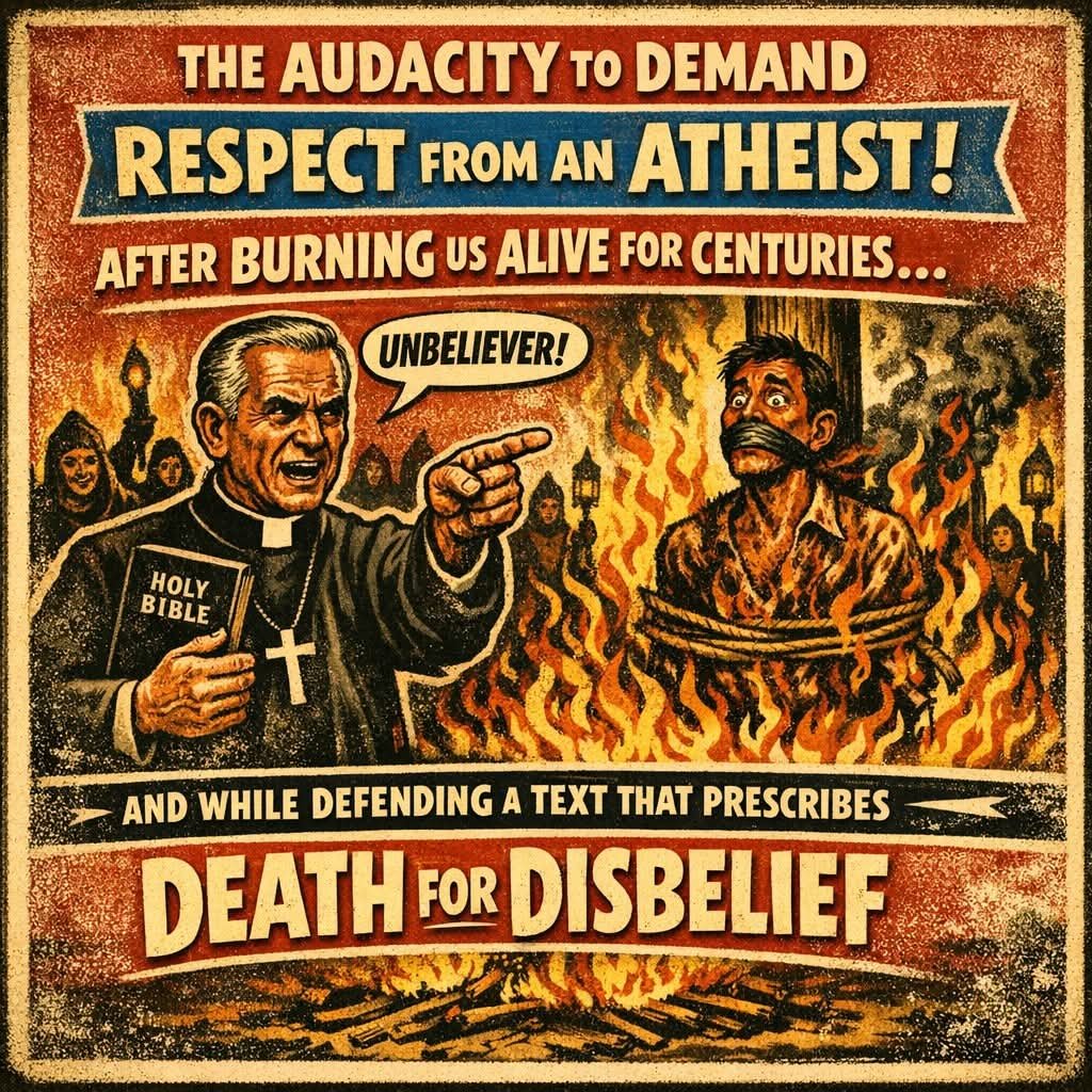 Tori atheist tweet media
