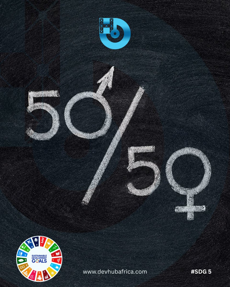 DevhubAfricalbg's tweet photo. Equality is not a statistic — it is a shared responsibility.

A balanced future can only be built when women and men have equal access to opportunities, leadership, education, and the power to shape their communities. SDG 5 reminds us that true development happens when gender equality moves from conversation to action.

At Devhub Africa, we believe empowering women and girls is essential to creating resilient communities and sustainable progress across Africa. Together, we can build systems where everyone has the chance to thrive.

#DevhubAfrica #SDG5 #GenderEquality #Empowerment #Inclusion #AfricaRising