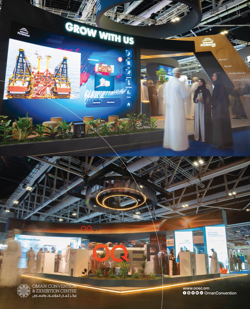 OmanConvention's tweet photo. طاقةٌ تتجدّد، ورؤيةٌ تتقدّم

نستضيف في مركز عُمان للمؤتمرات والمعارض فعاليات أسبوع عُمان للاستدامة ومعرض ومؤتمر عُمان للبترول والطاقة 2026، بمشاركة محلية ودولية واسعة، تأكيدًا على توجهات سلطنة عُمان نحو التحول في قطاع الطاقة والاستدامة. https://t.co/TfgGi9gtKF