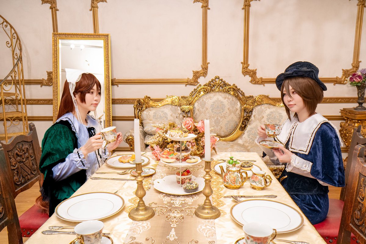姉妹のお茶会 久しぶりの投稿っス ローゼンメイデンといえばこの人！枠