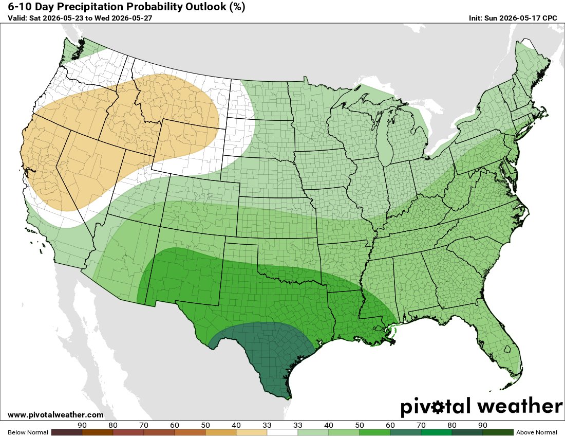 PatrickCoreWX's tweet photo. Summer preview continues , but some much needed rain ahead later this week!

https://t.co/wWip68zGFG

#Corecast #CHAwx #TNwx #gawx #ALwx https://t.co/yKae3T9SZz