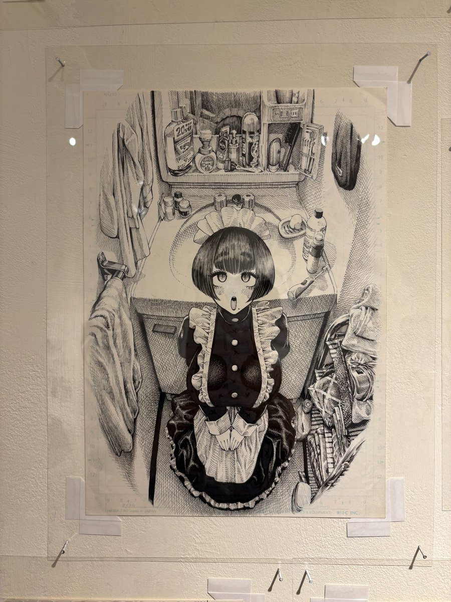 🖤🩷CLOSEのお知らせ🩷🖤 「昼寝個展『ナマ漫』 」 本日はCLOSEいたし