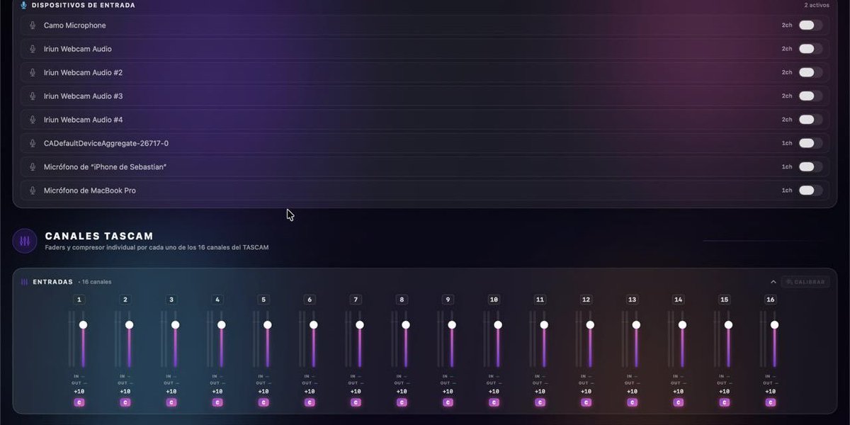 sebas_surf's tweet photo. 🎛️ Ruteo simple: Todo consolidado directo a tu software de streaming o grabación favorito (OBS, Audition, Reaper).
¿Es una solución que realmente les ahorraría tiempo de edición en sus proyectos? ¡Los leo acá abajo! 💬👇 https://t.co/YC7Phdeh7a