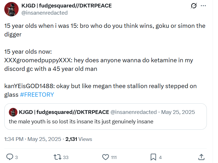 KJGD | fudgesquared//DKTRPEACE tweet media