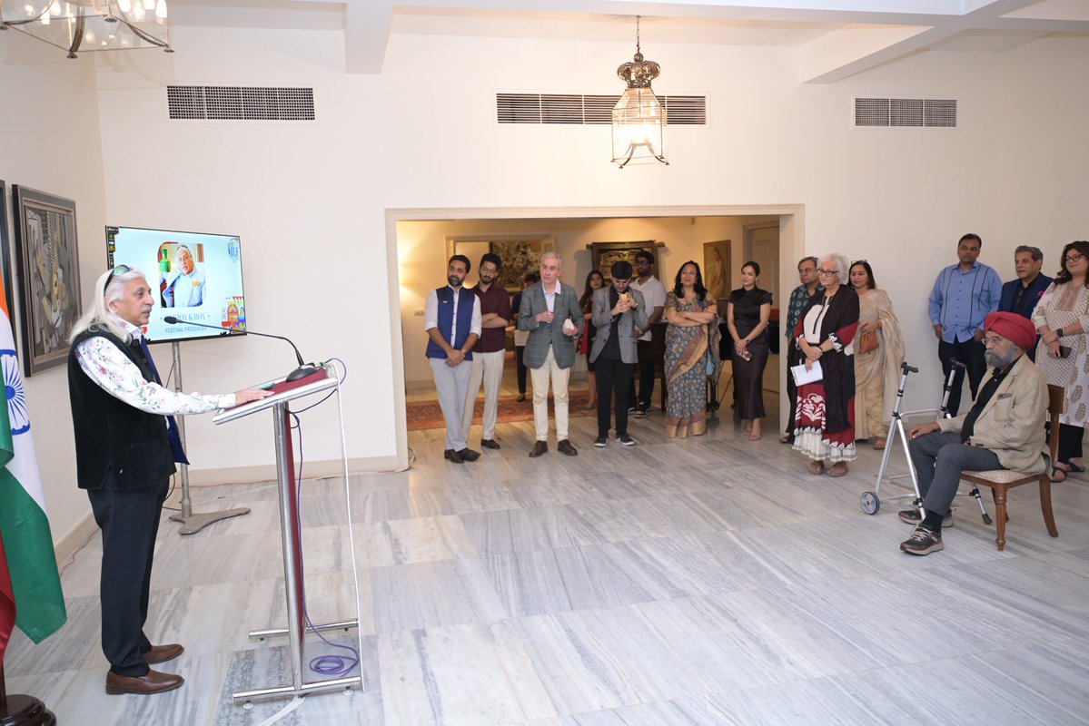 Emb. de España en India / Spanish Embassy in India tweet media