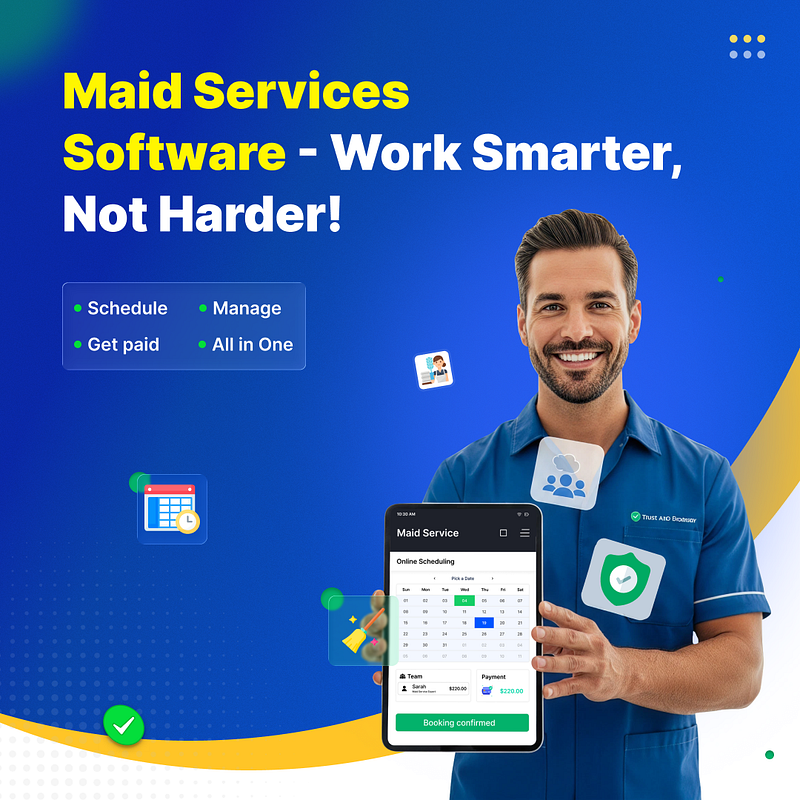 CleanlyBooking's tweet photo. Missed calls = missed money.

Cleanly helps maid service businesses:
• Take online bookings
• Manage staff schedules
• Automate payments
Run operations without chaos.

👉https://t.co/Ijisv6V7Uc

#CleaningBusiness #SaaS #Automation https://t.co/KpIOilIHUS