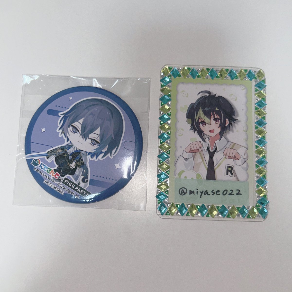 miyase022's tweet photo. 【交換】にじさんじ にじフェス2026 ピグパーティ ピグパ 缶バッジ

譲→画像の方

求→画像IDカードの方

郵送での交換のみ
検索からでもお気軽にお声掛けください！ https://t.co/8ejgTtgiJ6