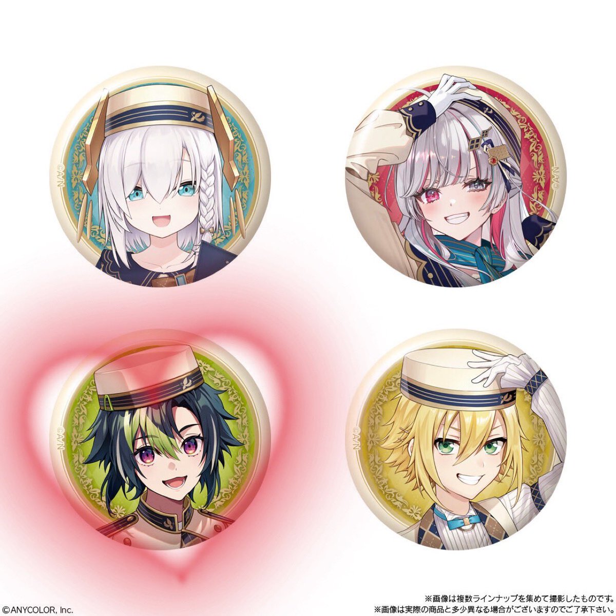 _rtskm's tweet photo. にじさんじ 缶バッジ ビスケット2
交換を探しています。

【譲】画像1枚目

【求】画像2枚目

お気軽にリプライ又はDMお待ちしております！ https://t.co/2iG0xoWB4Y