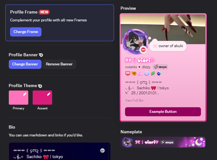new @discord profile frames are being tested right now!