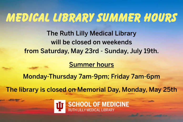 IUSM Ruth Lilly Medical Library tweet media