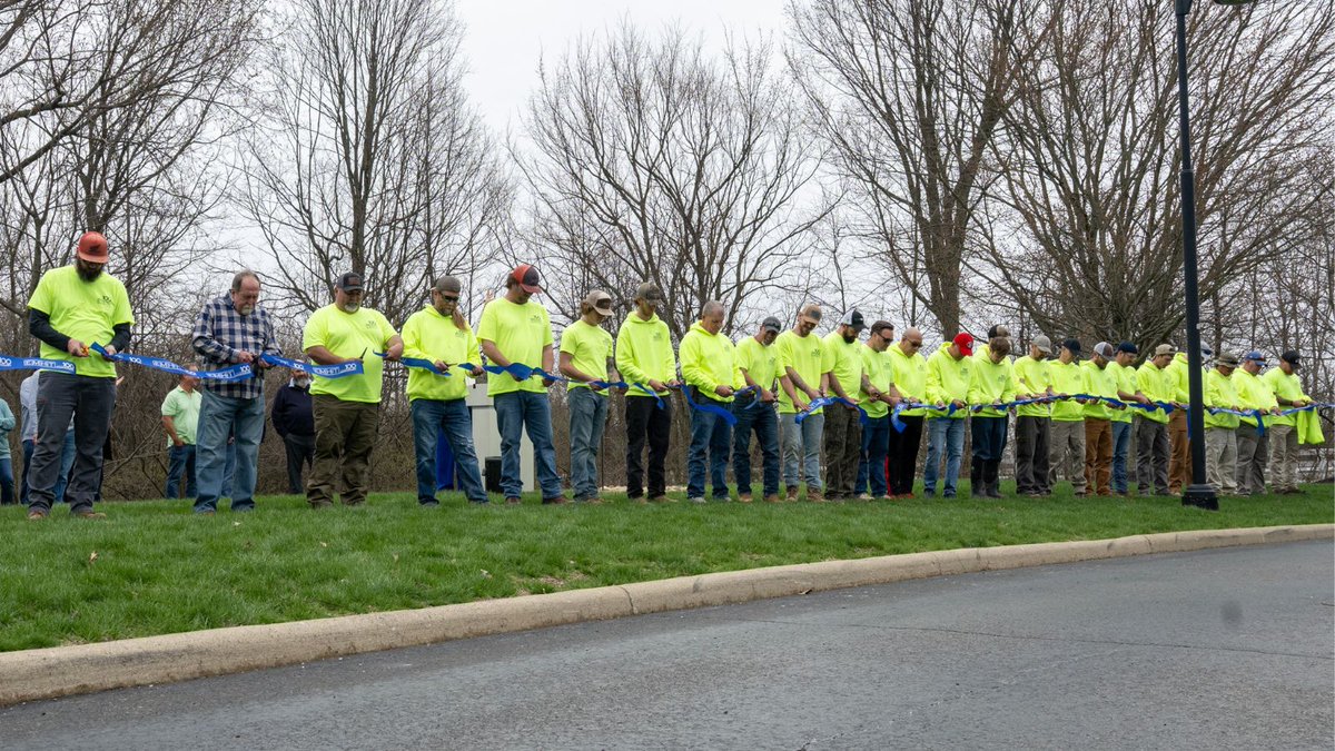NSPSINC's tweet photo. #MonumentMonday. EMH&amp;T in Ohio set their own Centennial Survey Monument this year, a geodetic mark honoring 100 years of #surveying.
Founded in 1926 &amp; dedicated in 2026, this is a monument set by surveyors, for #surveyors.

Congratulations on 100 years, EMH&amp;T. https://t.co/5UljTIKNic