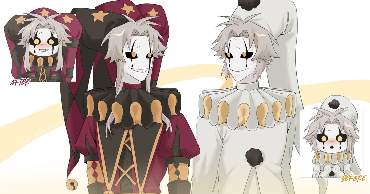 junsansui's tweet photo. 不论是现在还是未来我都希望你幸福。
#tfc #thefreak #pierrot https://t.co/yffgJ6y3zW